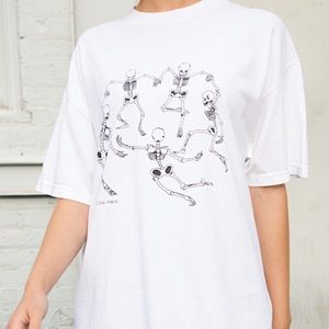 Brandy Melville Aleena Skeleton Top